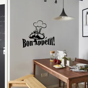 Bon Appetit! Beauty Wall Decal Art - PimWick 1