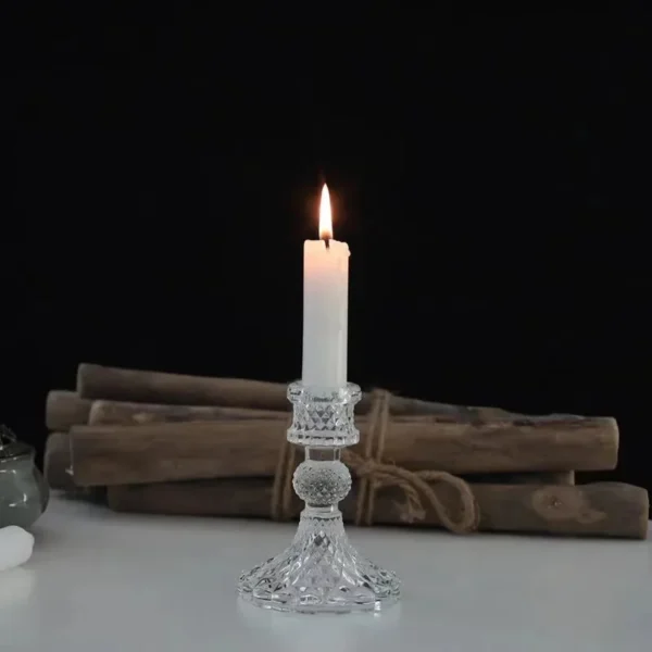 Nordic Glass Candle Holder 4