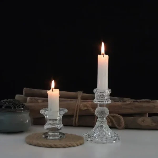 Nordic Glass Candle Holder 3