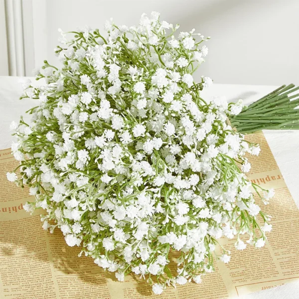 Artificial Baby Breath Flowers 10/15pcs 2