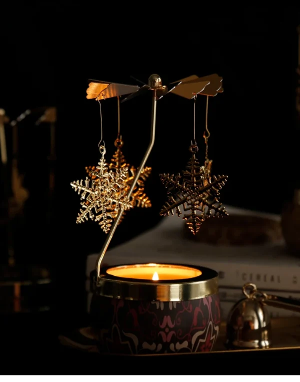 Rotating Carousel Candle Holder 6