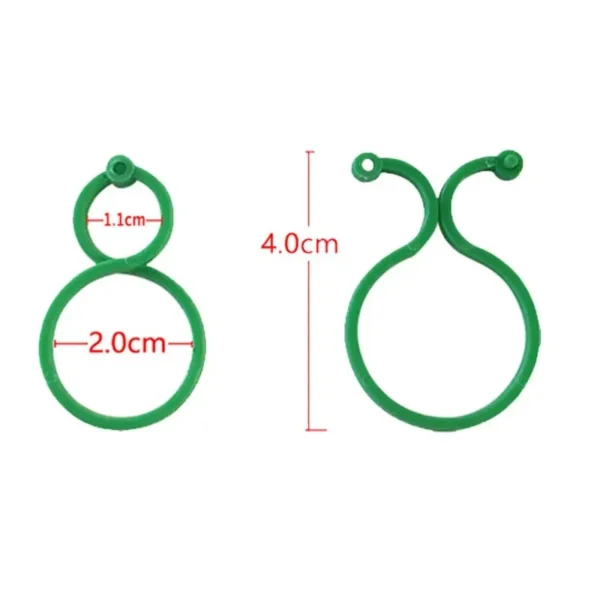 Garden Plant Tying Clips (50Pcs) 2