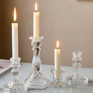 Nordic Glass Candle Holder 1